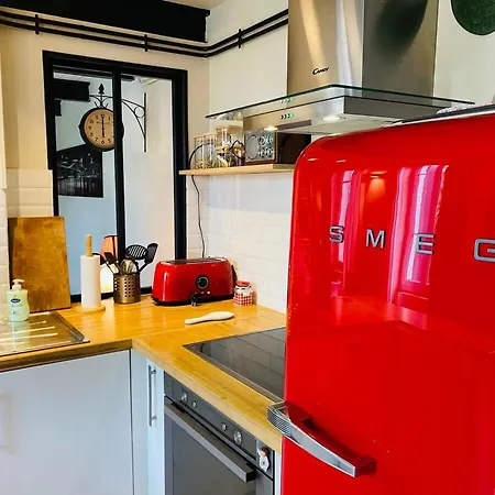 בית נופש La Madeleine - Maison De Moderne - Terrasse *