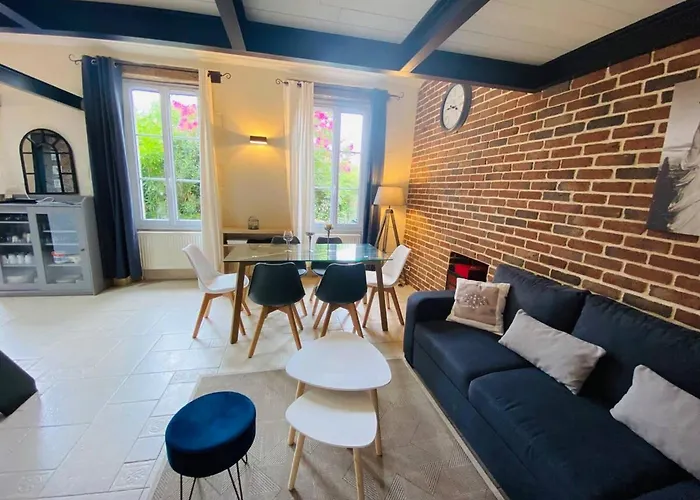Сasa de vacaciones La Madeleine - Maison De Moderne - Terrasse *
